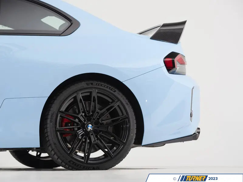 Turner Motorsport - Carbon Fiber High-Rise Spoiler & Adjustable Gurney Flap - BMW G87 M2