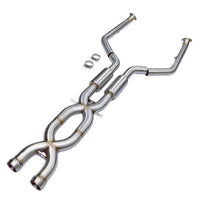 IRL - Stainless Double X-Pipe - BMW E9X M3