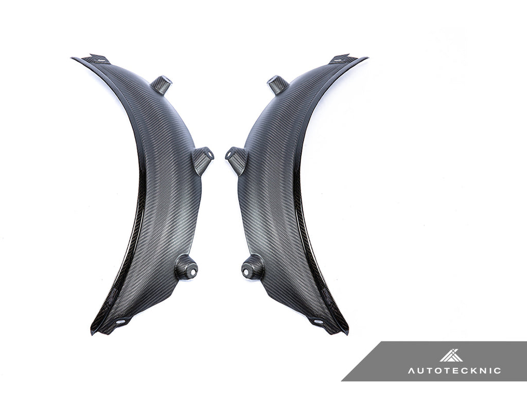 AutoTecknic Carbon Fiber Rear Wheel Arch Extension Set - G80 M3