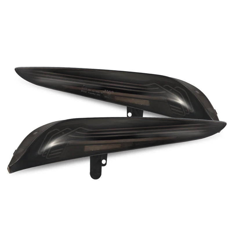GRスープラ用 alpharex テールランプ Alpharex - CSL Laser Style LUXX-Series LED Tail Lights (Alpha Black) -