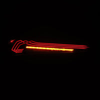 Alpharex - CSL Laser Style LUXX-Series LED Tail Lights (Vivid Red)  - Toyota GR Supra