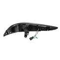 Car part with wiring on a white background