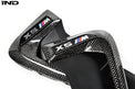 iND f85 x5m carbon fiber side grille set - iND Distribution