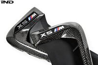 iND f85 x5m carbon fiber side grille set - iND Distribution