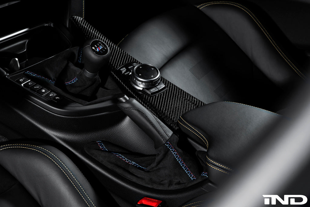 iND f8x m3 m4 tri stitch alcantara e brake boot - iND Distribution