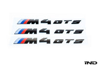 iND f82 m4 gts painted trunk emblem - iND Distribution