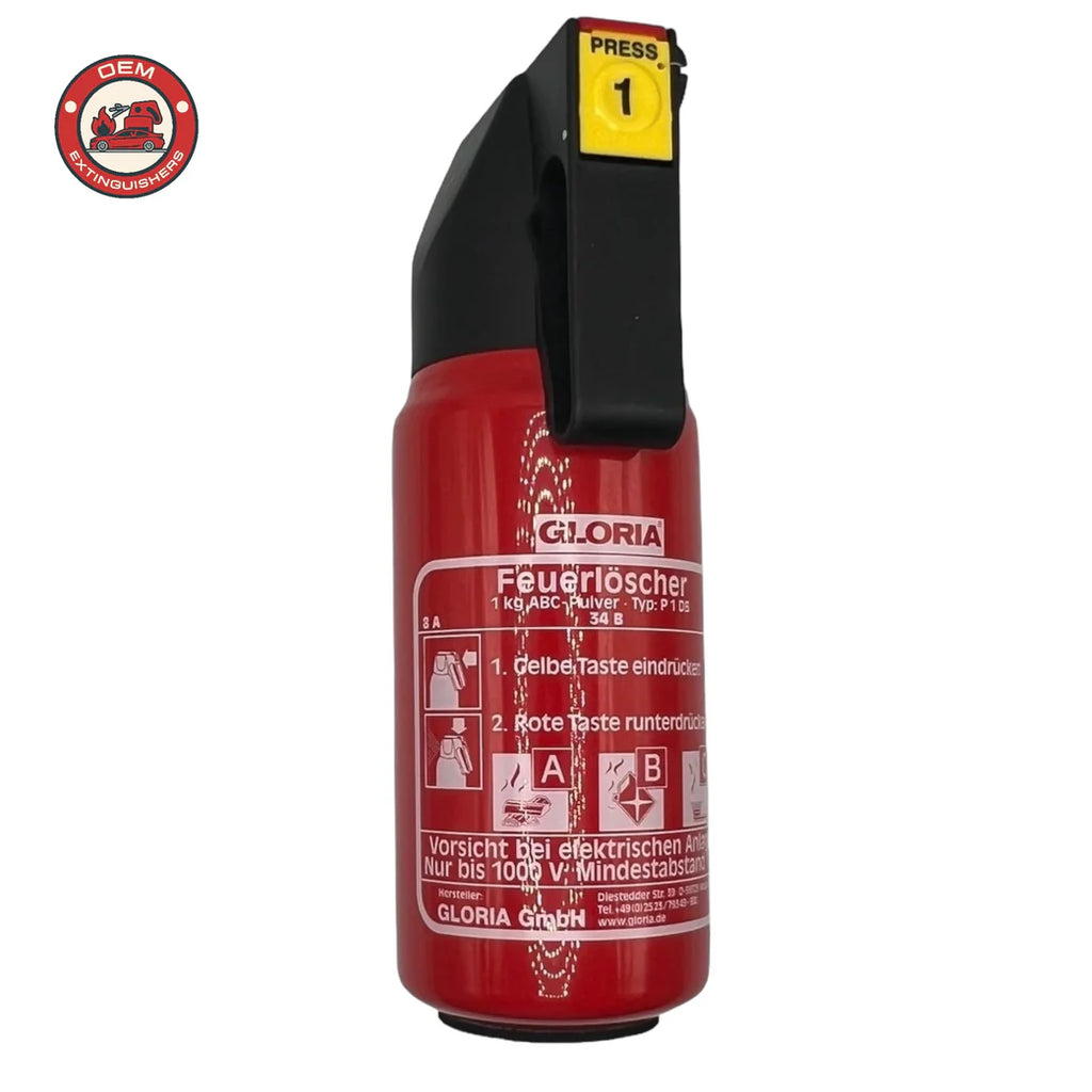 OEMExtinguishers - Gloria OEM Bare Branded Fire Extinguisher - 1Kg