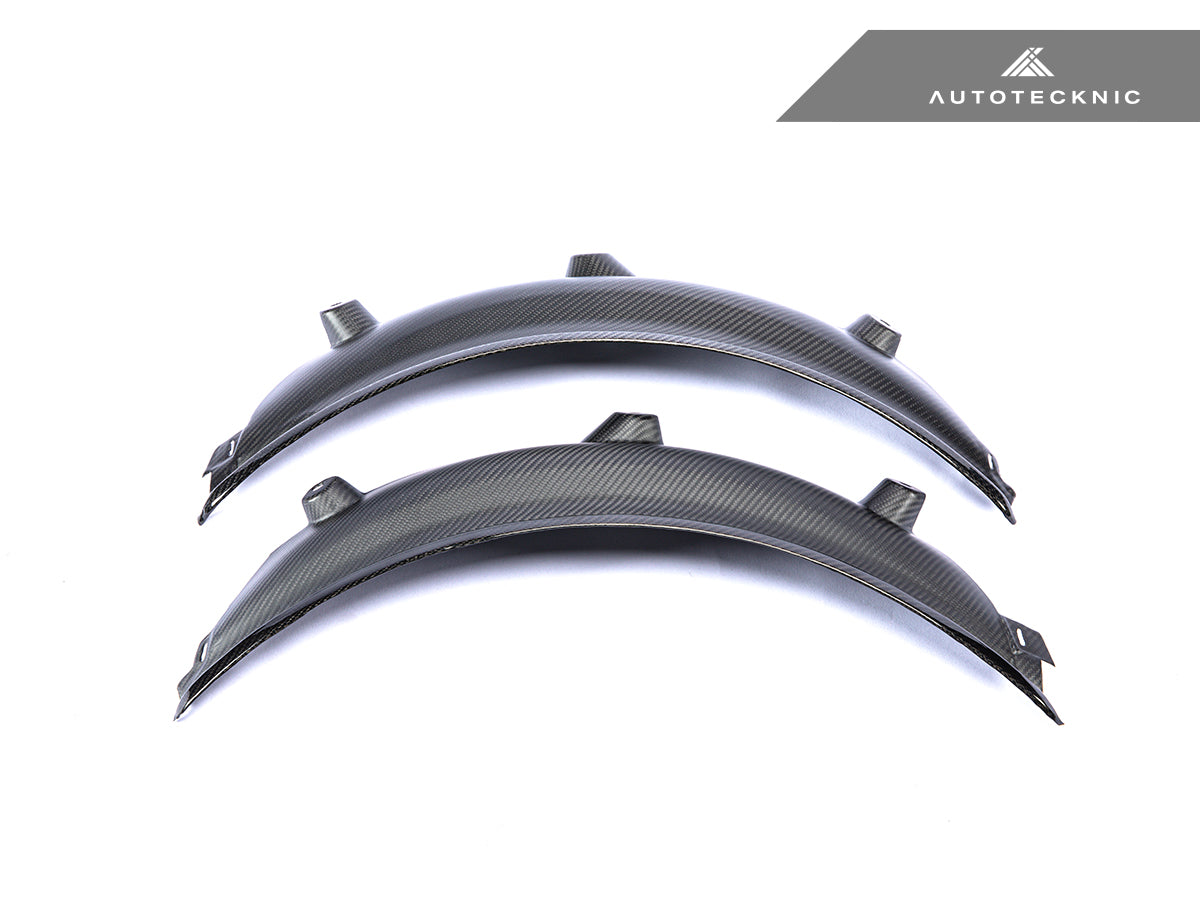AutoTecknic - Carbon Fiber Rear Wheel Arch Extension Set - BMW G80 M3