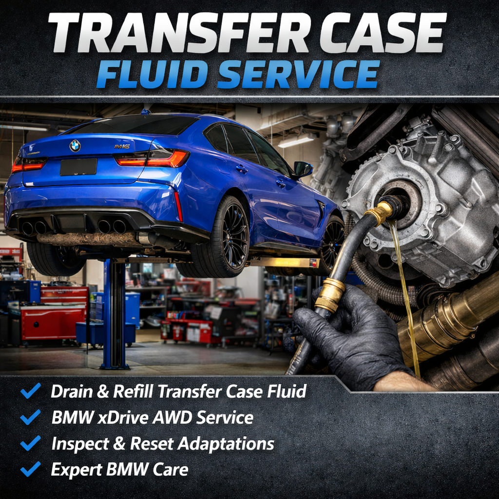 xDrive Transfer Case Fluid Service - BMW (M-Models)