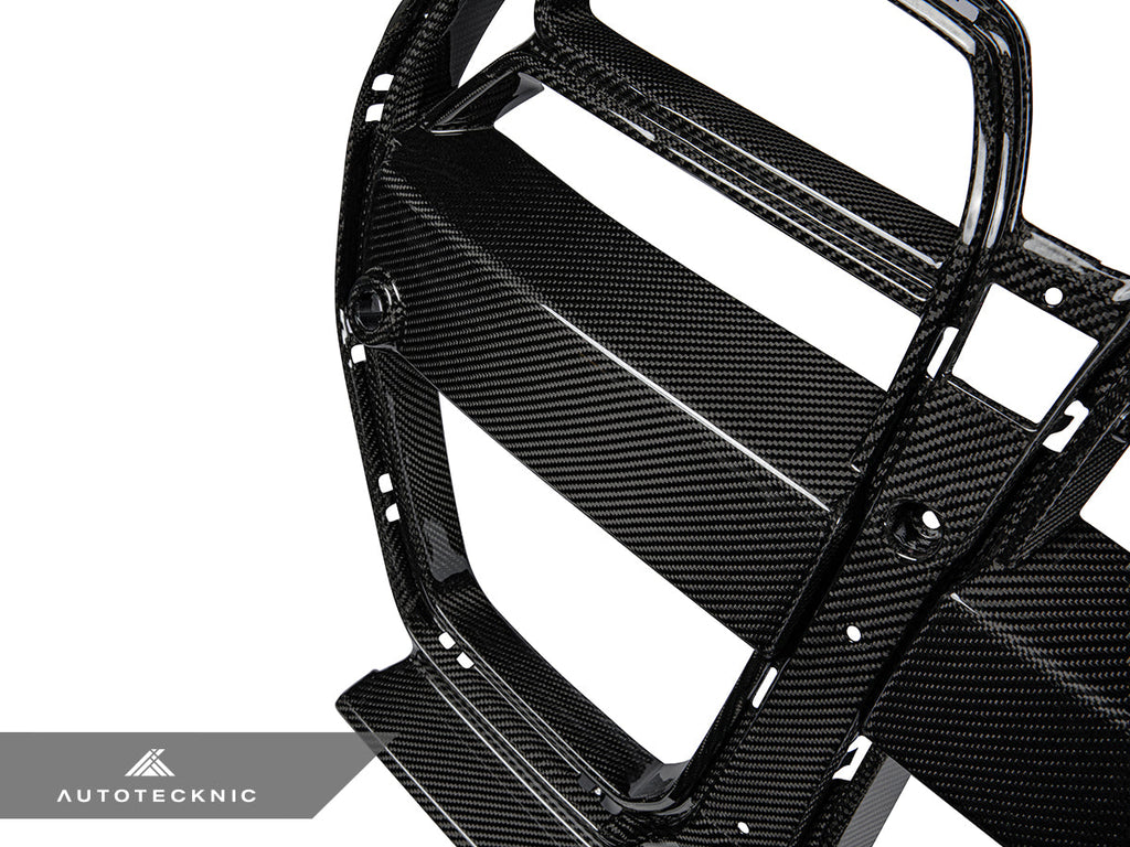 AutoTecknic Competizione GT4 Dry Carbon Front Grille - G80 M3 | G82/ G83 M4