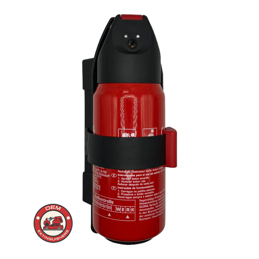 OEMExtinguishers - Bare BMW Branded Fire Extinguisher - 1Kg