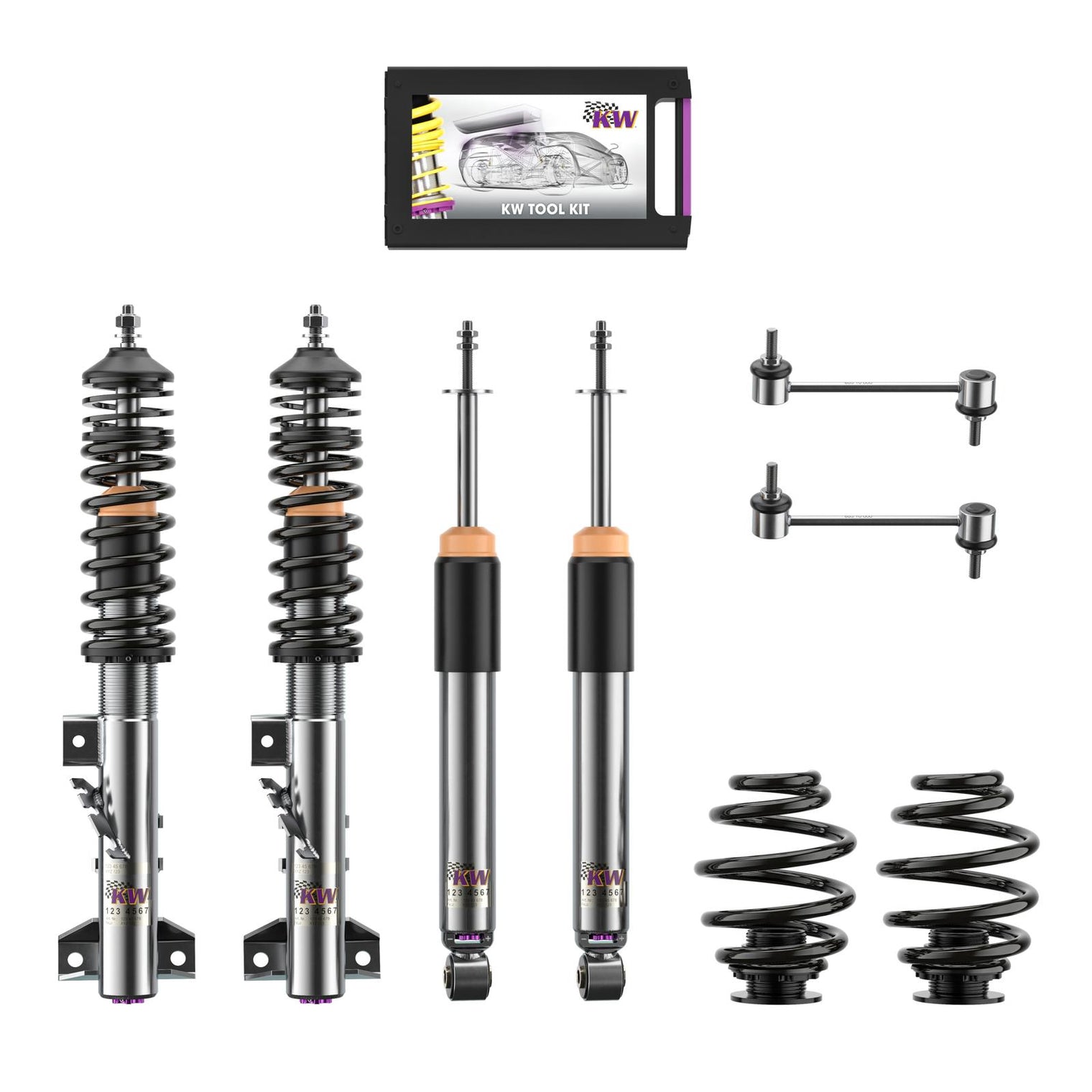 KW Suspensions - V3 RAAB Classic Line Coilover Kit - BMW E36/7 Z3M