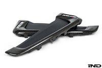 iND f86 x6m carbon fiber side grille set - iND Distribution