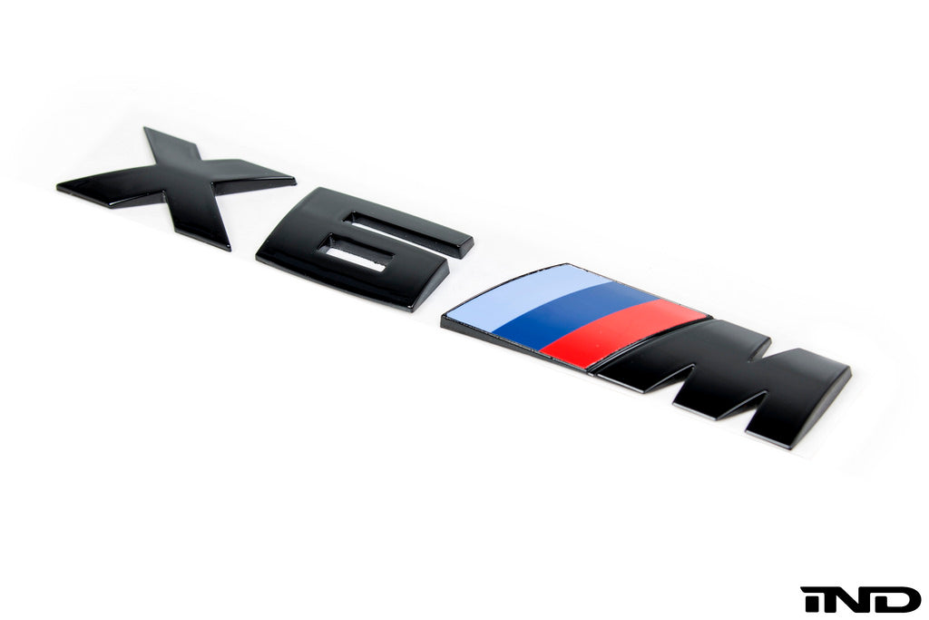 iND f86 x6m painted trunk emblem - iND Distribution