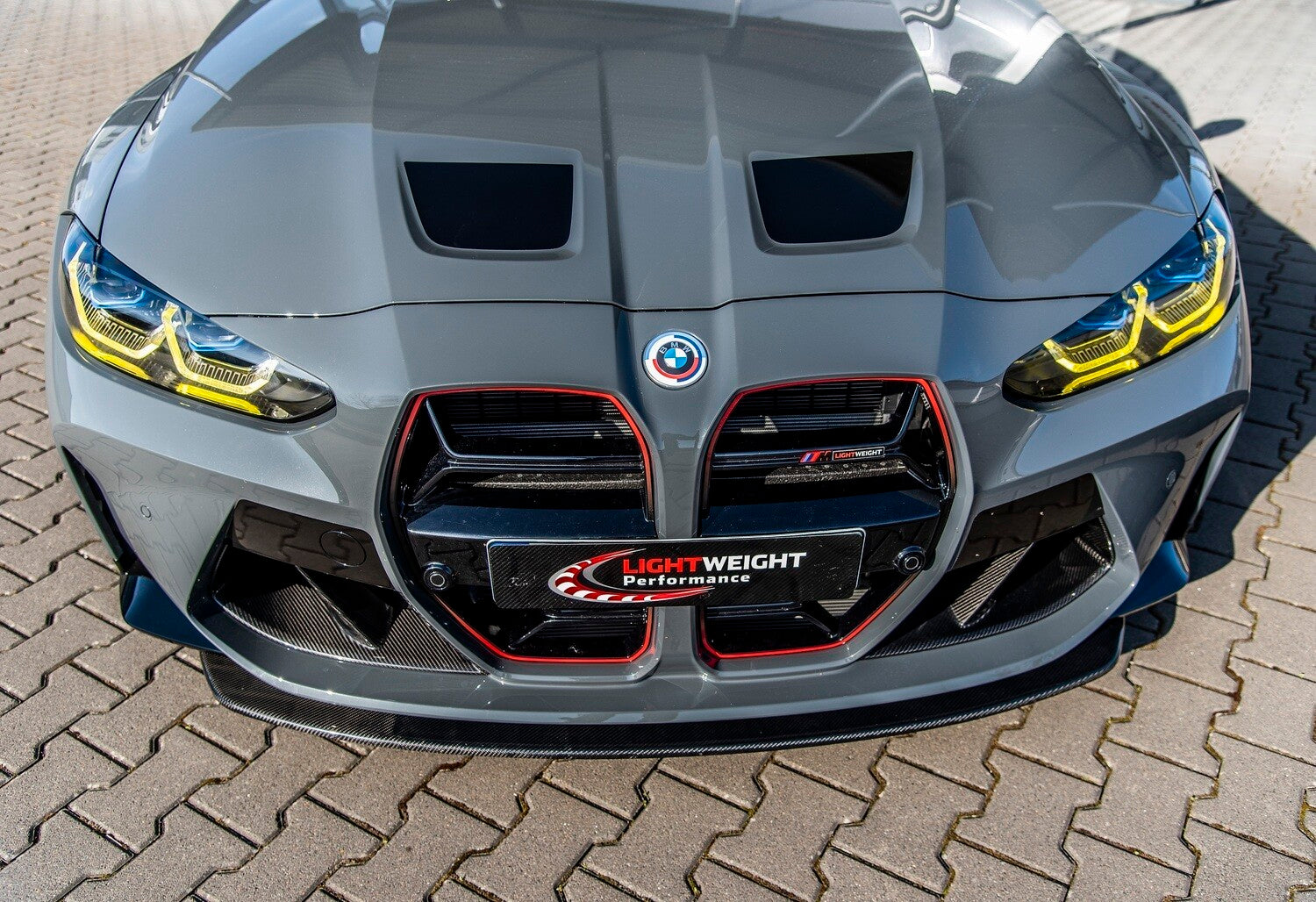 Lightweight Performance - Carbon Fiber Front Lip Spoiler - BMW G8X M3/M4