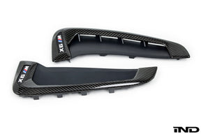 iND f86 x6m carbon fiber side grille set - iND Distribution