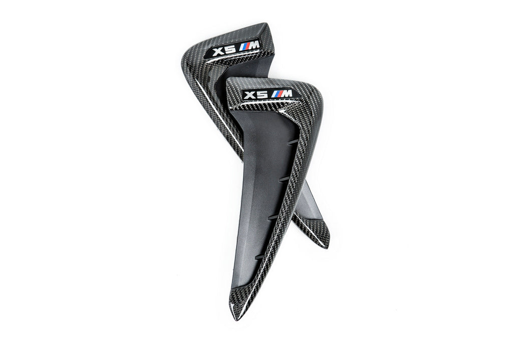 iND f85 x5m carbon fiber side grille set - iND Distribution