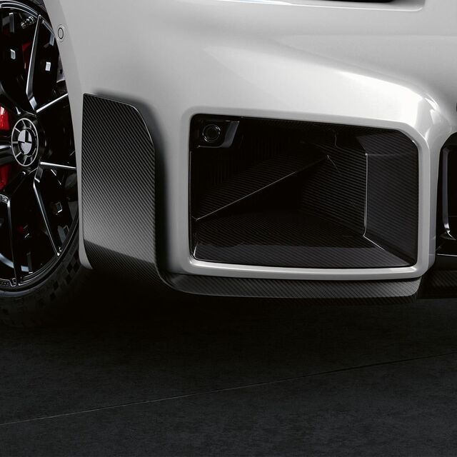 Genuine BMW - M Performance Carbon Fiber Front Splitter & Left/Right Winglets - BMW G87 M2