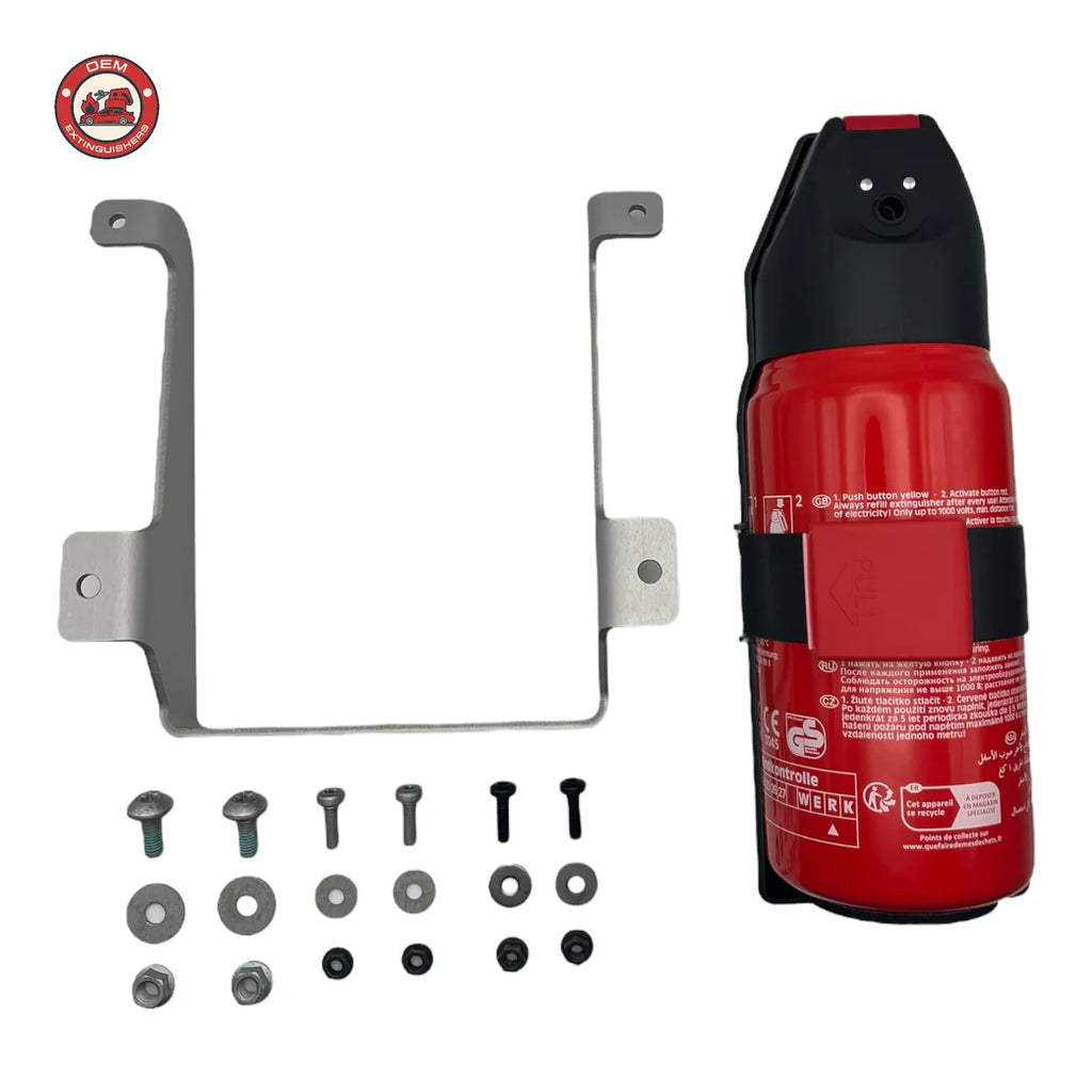 OEMExtinguishers - Fire Extinguisher Kit for Recaro Pole Position