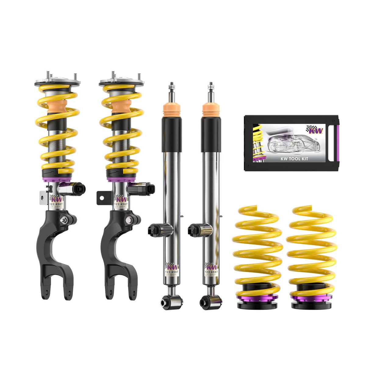KW Suspensions -  DDC Plug & Play Coilover Suspension  - Tesla Model 3 Highland