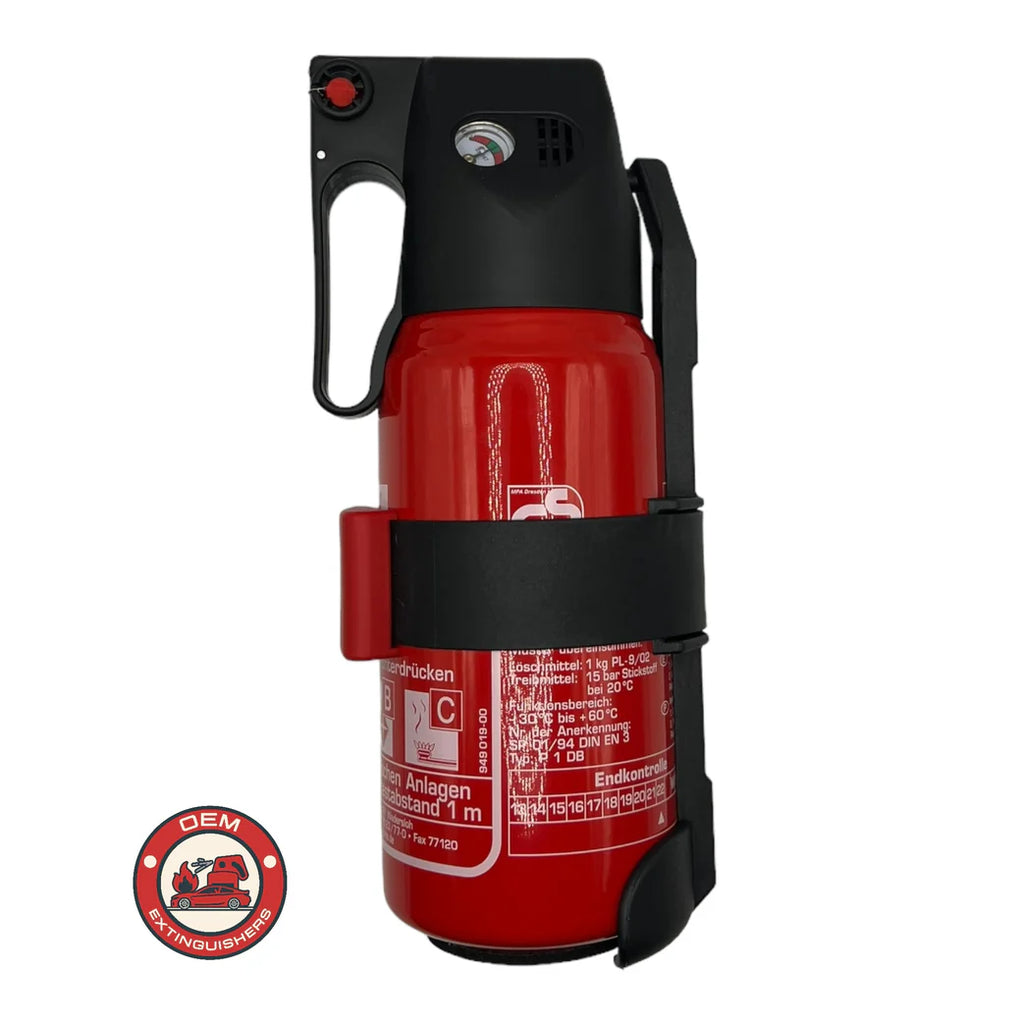 OEMExtinguishers - Bare BMW Branded Fire Extinguisher - 1Kg