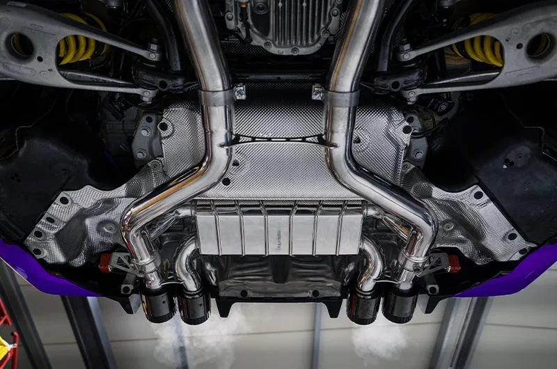 BMW M2 (G87) - Valved Exhaust with Mid-Silencer Delete, 200 Cell OPF Replacement, Wicrom Tips (OE Actuators) image 1