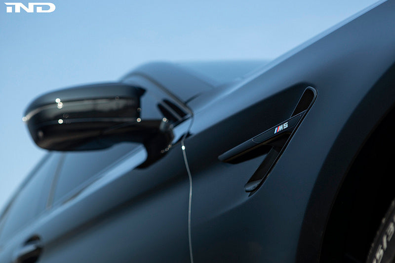 iND f90 m5 painted side grille set - iND Distribution