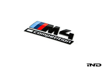 iND f82 m4 competition gloss black trunk emblem - iND Distribution