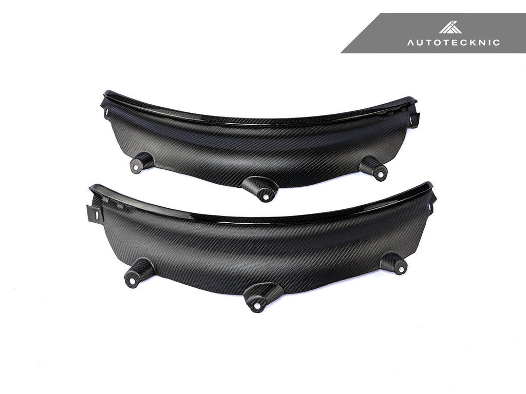 AutoTecknic Carbon Fiber Rear Wheel Arch Extension Set - G80 M3