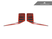 AutoTecknic Dry Carbon Rear Bumper Trim Set - G87 M2