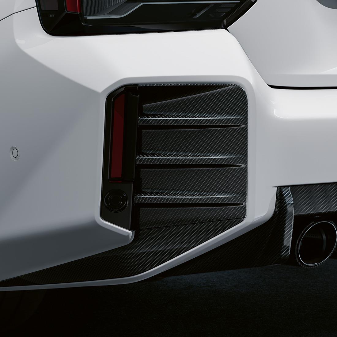 Genuine BMW - M Performance Carbon Fiber M Performance Rear Bumper Attachments - BMW G87 M2