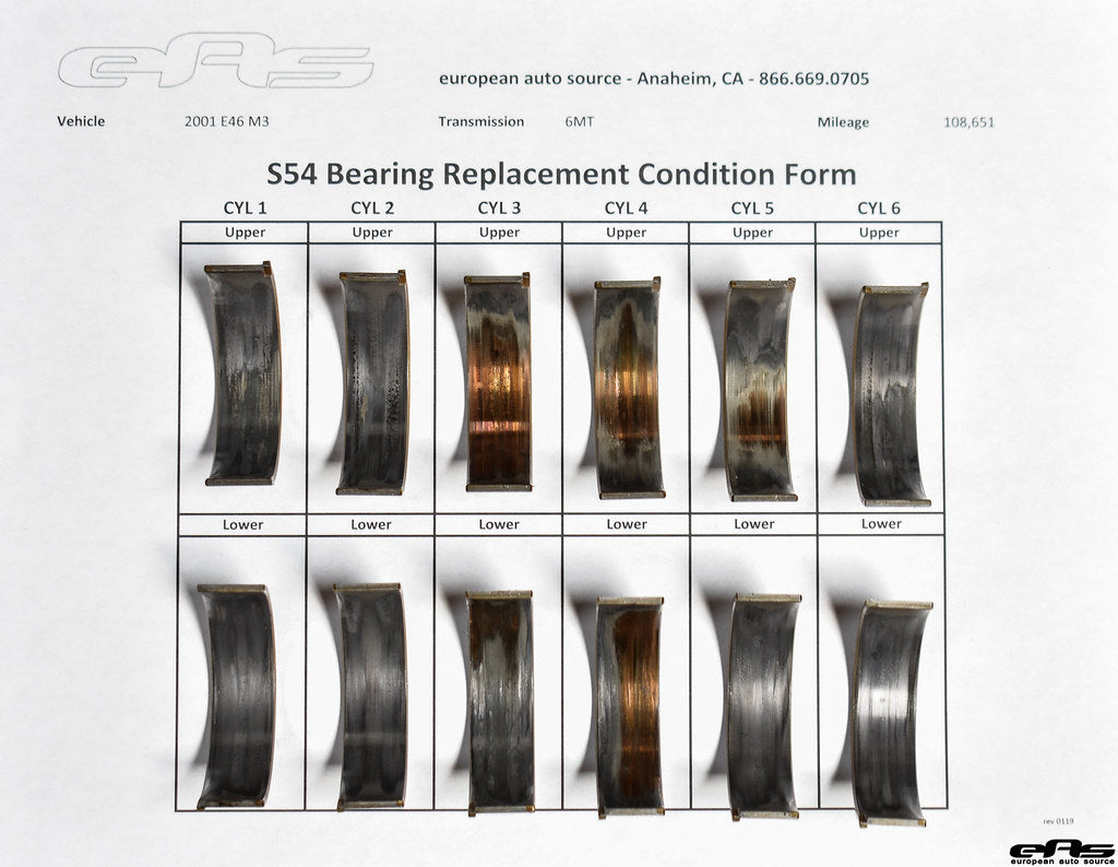 EAS - S54 Rod Bearing Service - BMW E46/E85/E86 M3/Z4M