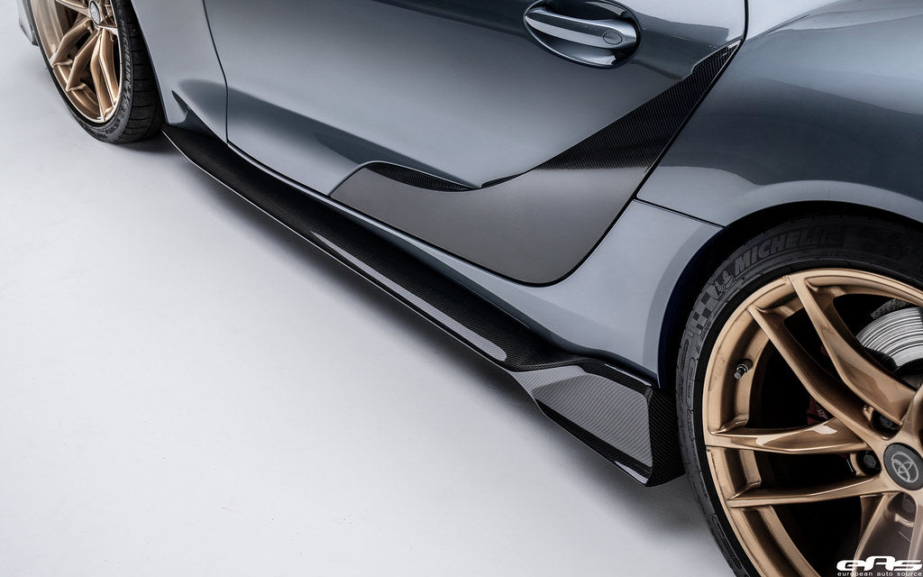 ADRO - Premium Carbon Fiber Side Skirts - Toyota GR Supra