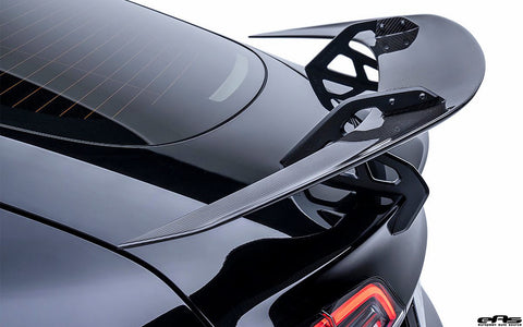ADRO - Premium Prepreg AT-S Carbon Fiber Swan Neck Wing - Tesla Model 3