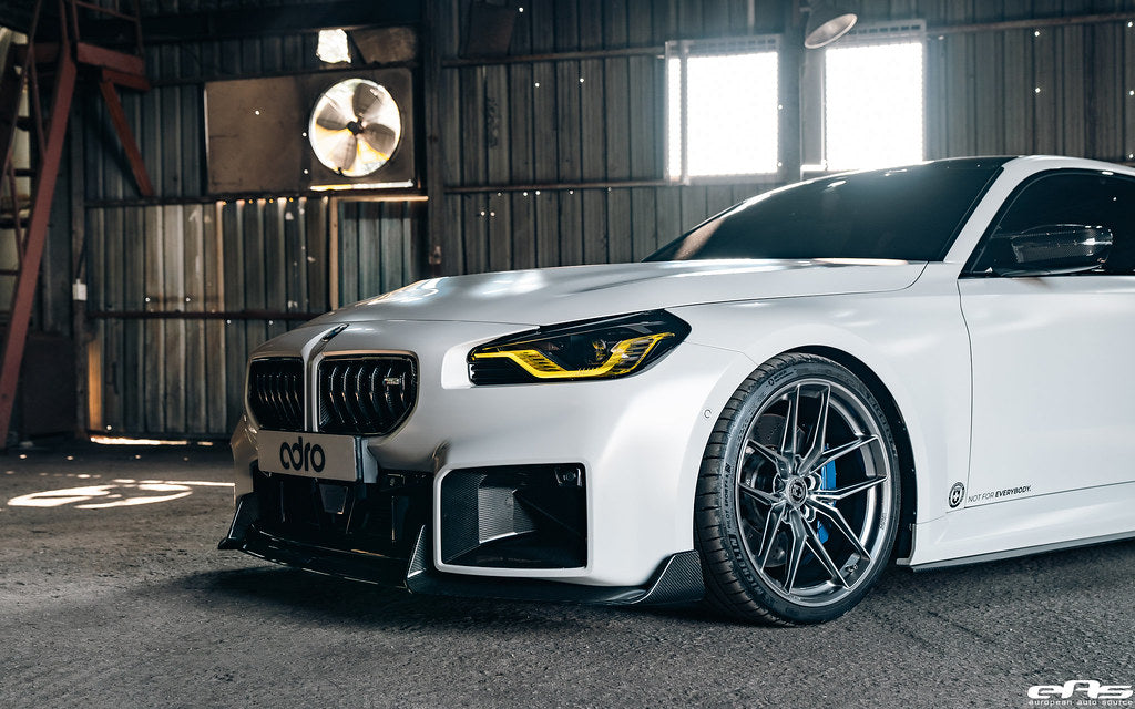 ADRO - Premium Prepreg Carbon Fiber Vertical Front Grilles - BMW G87 M2