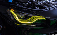 Aurora - CSL Style Yellow DRL/Angel Eye LED Module Set - BMW G87 M2