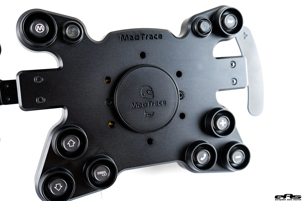 JQWerks/Madtrace - Race Steering Wheel with Quick Release - BMW E8X/E9X 1M/M3