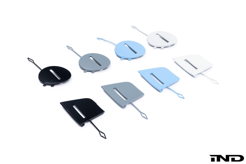 IND - Painted/Slotted Tow Hook Cover - BMW G87 M2