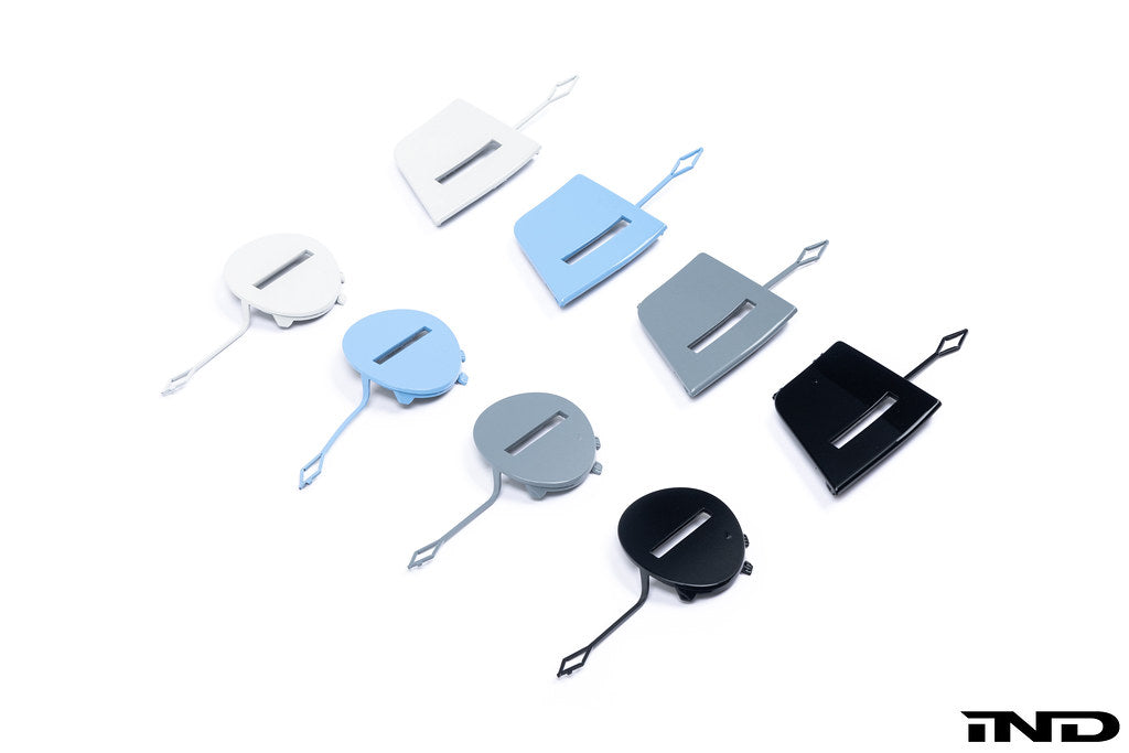 IND - Painted/Slotted Tow Hook Cover - BMW G87 M2