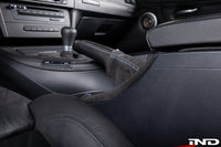 IND E9X M3 Tri-Color Stitched Alcantara E-Brake Boot - LHD