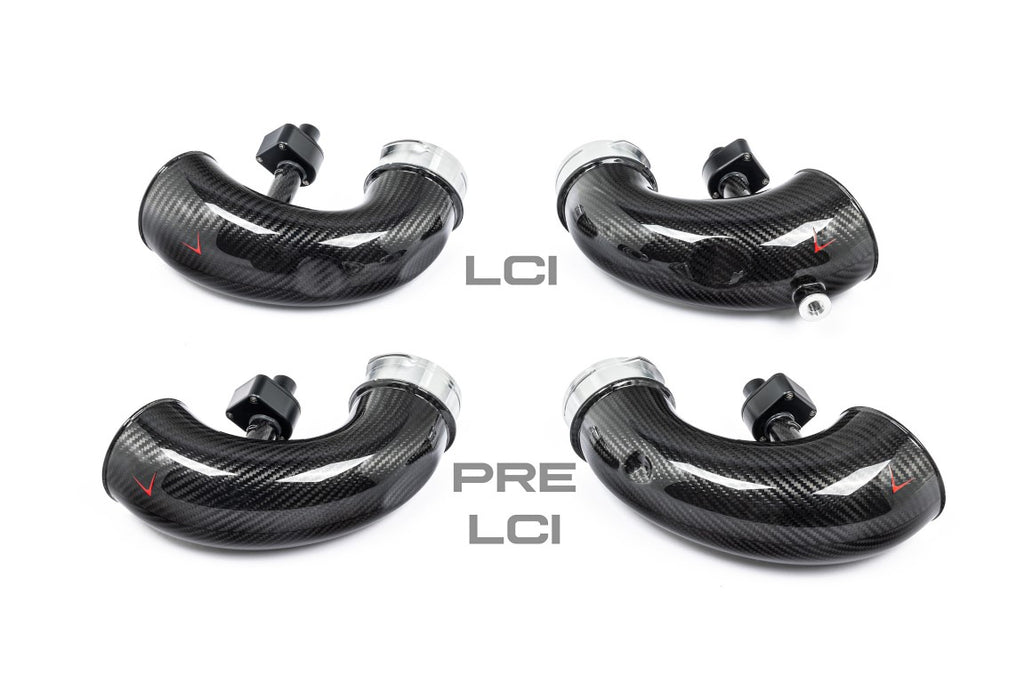 Eventuri - Carbon Fiber Turbo Inlets - BMW F95/F95/G09 X5M/X6M/XM