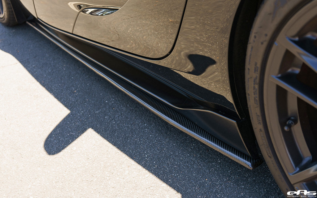 Suvneer Motorsports - R1 Designed Carbon Fiber Side Skirt Extensions -