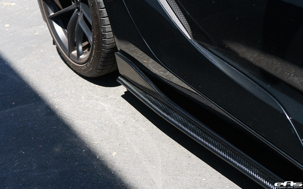 Suvneer Motorsports - R1 Designed Carbon Fiber Side Skirt Extensions -
