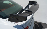 ADRO - Premium Prepreg AT-R1 Carbon Fiber Swan Neck Wing - BMW E92 M3