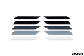 IND G90 / G99 M5 Painted Rear Bumper Reflector Set