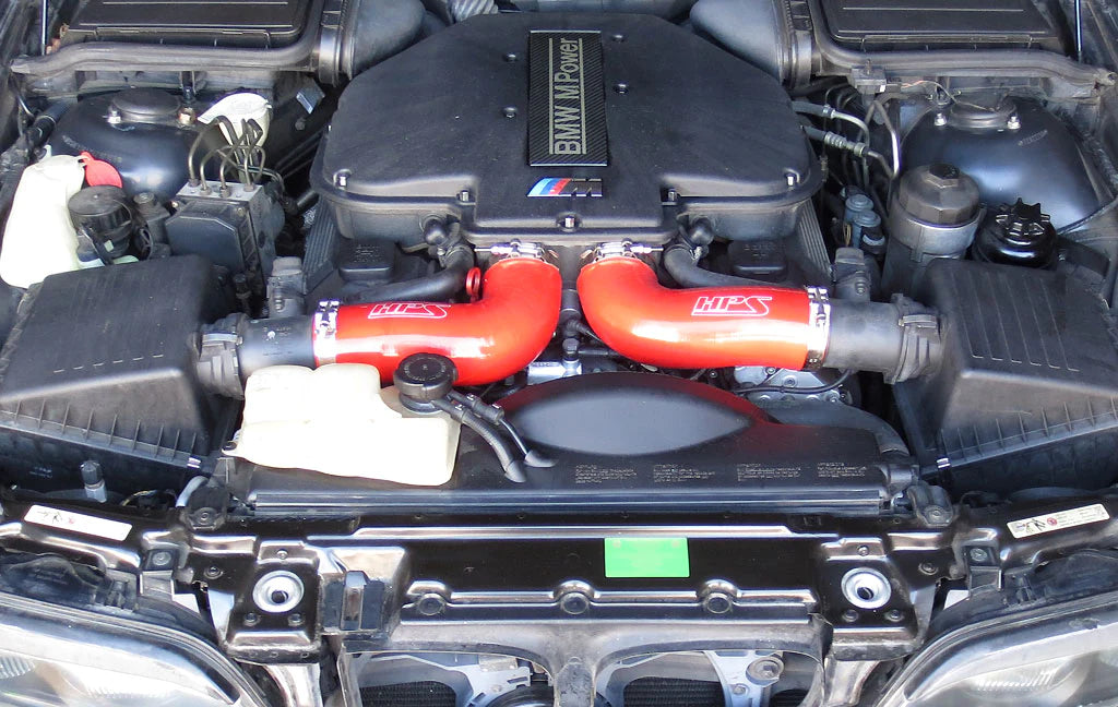 HPS Performance - Silicone Air Intake Kit (Post MAF) - BMW E39 M5