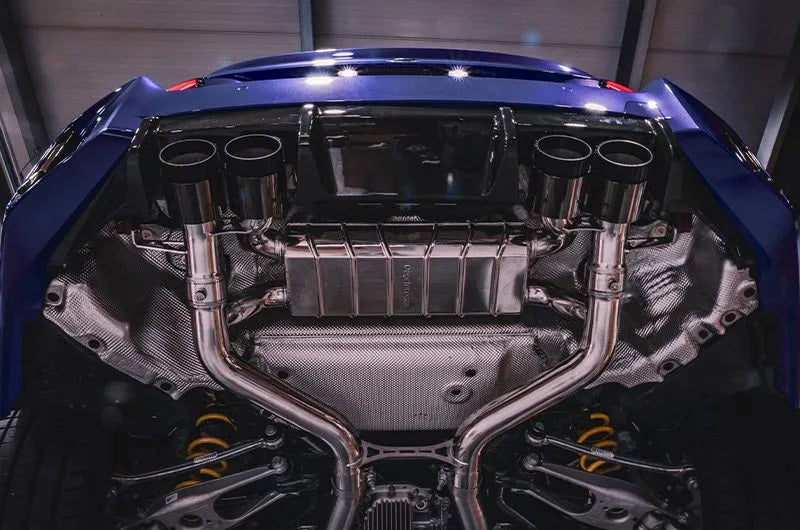 BMW M2 (G87) - Valved Exhaust with Mid-Silencer Delete, 200 Cell OPF Replacement, Wicrom Tips (OE Actuators) image 4