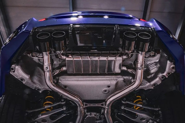 BMW M2 (G87) - Valved Exhaust with Mid-Silencer Delete, 200 Cell OPF Replacement, Wicrom Tips (OE Actuators) image 4