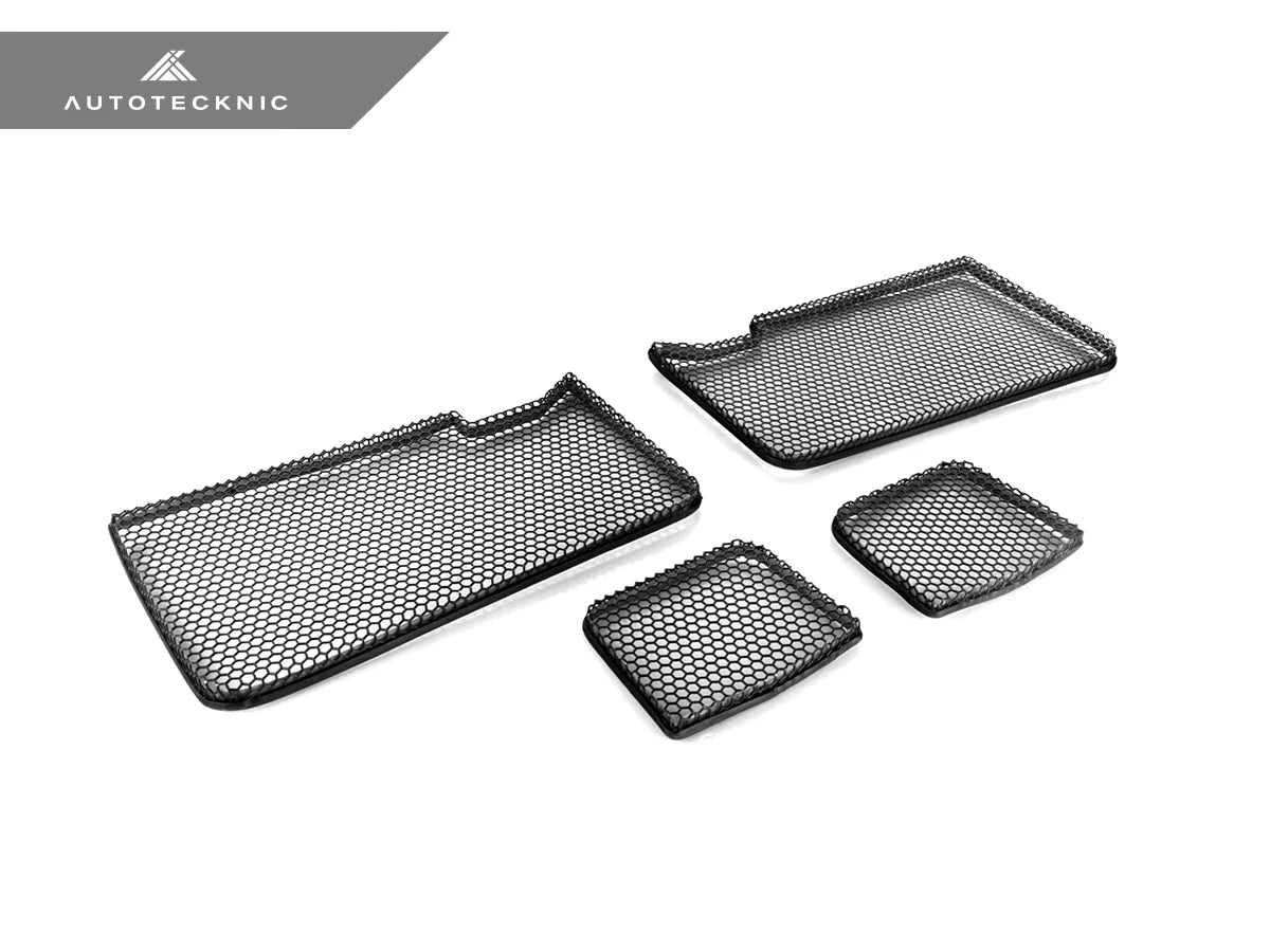 AutoTecknic - Center Bumper Honeycomb Mesh Grille Kit - BMW G90 M5