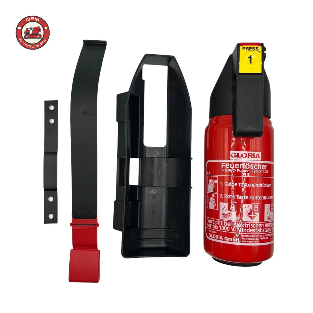 OEMExtinguishers - Gloria OEM Bare Branded Fire Extinguisher - 1Kg